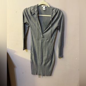 WHBM Cardigan hooded zip up